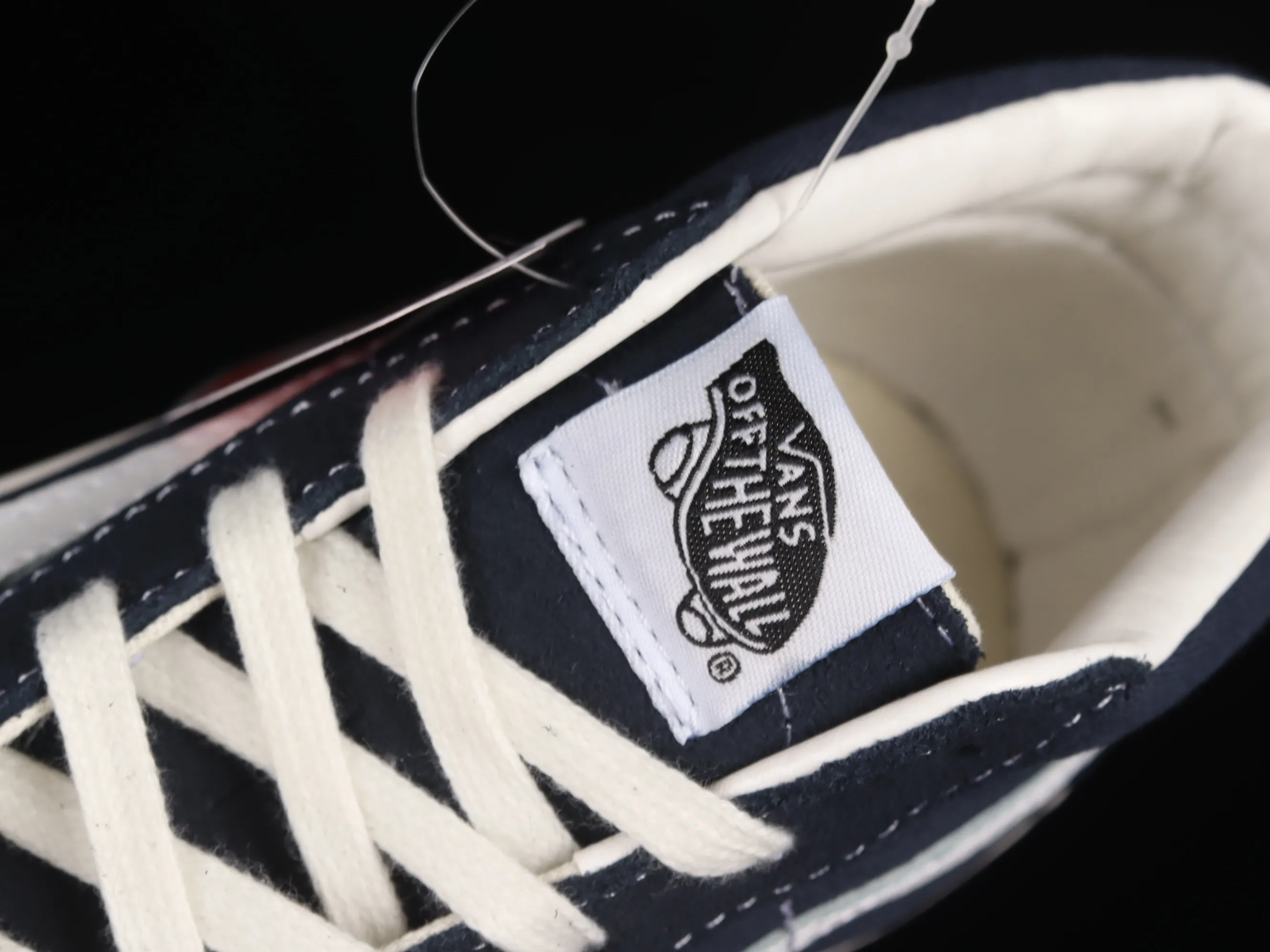 All categories Vans Vans series Vans Mid Vans China Vans Sk8-Mid Reissue Navy mid-top casual vulcanized canvas sneakers VN0A32QZ9G6
